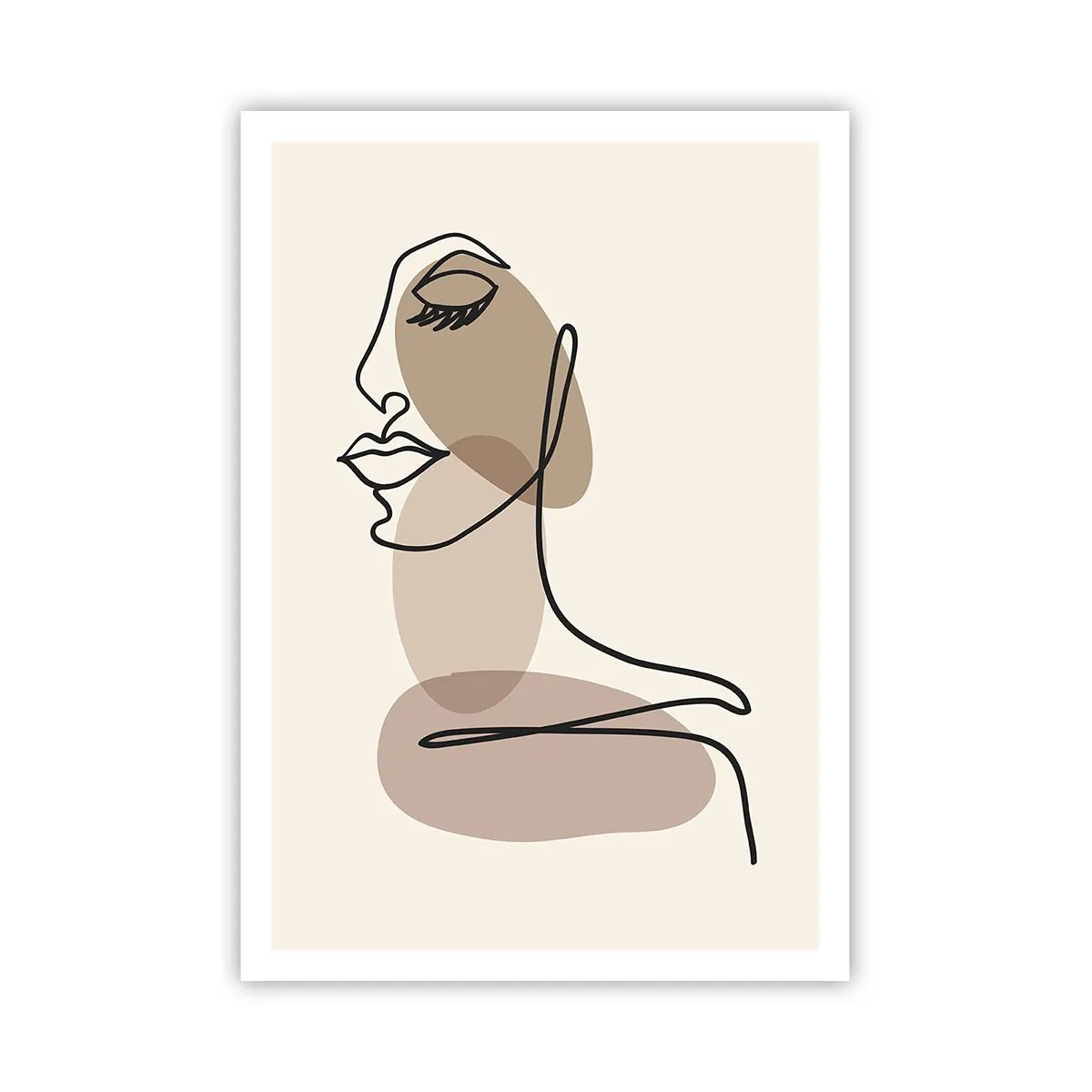 Poster - La linea sicura della bellezza - 70x100 cm
