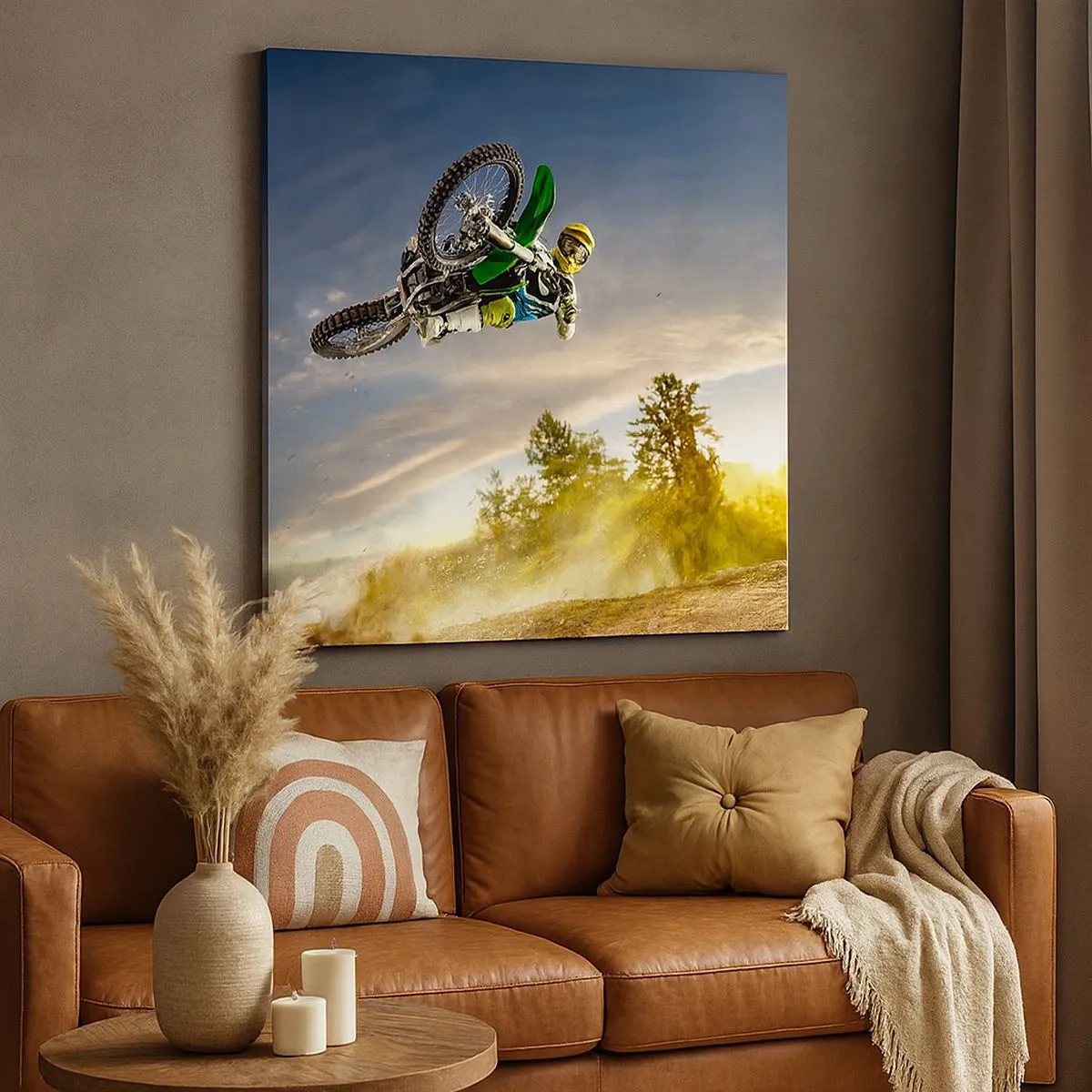 Quadro su tela - Stampe su Tela - Accendi le emozioni! - 30x30 cm