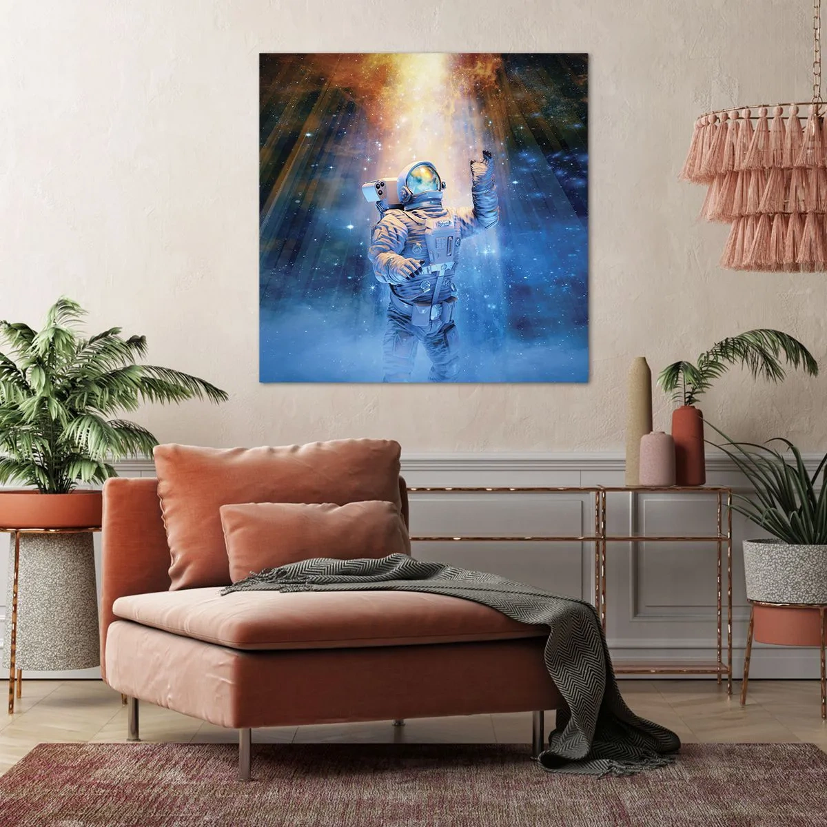 Quadro su tela - Stampe su Tela - Finalmente alla meta - 70x70 cm