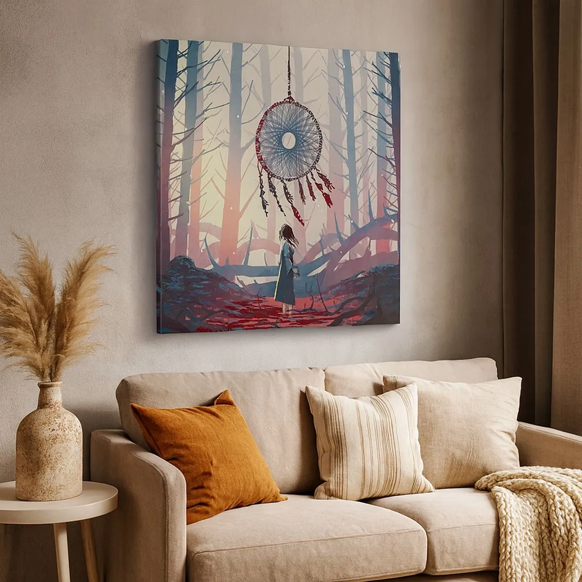 Quadro su tela - Stampe su Tela - Il rituale segreto della felicità - 30x30 cm