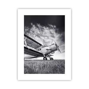 Poster - Giramondo alato  - 30x40 cm