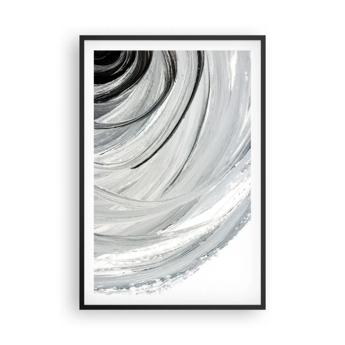 Poster in cornice nera - Composizione orbitale - 61x91 cm