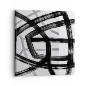 Quadro su tela - Stampe su Tela - Costruendo la profondità - 30x30 cm