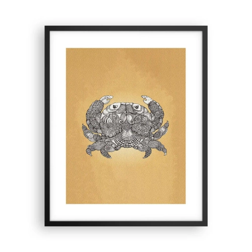 Poster in cornice nera - I racconti del granchio - 40x50 cm