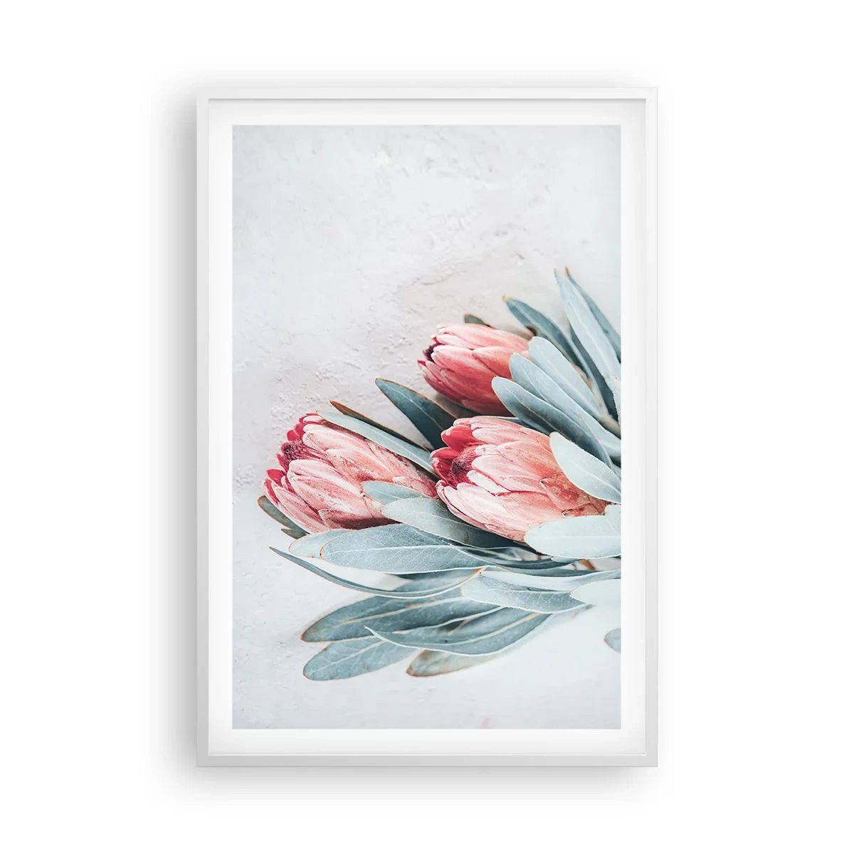 Poster in cornice bianca - Imbarazzati per la propria bellezza - 61x91 cm