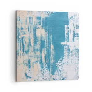 Quadro su tela - Stampe su Tela - Attraverso il ghiaccio - 60x60 cm