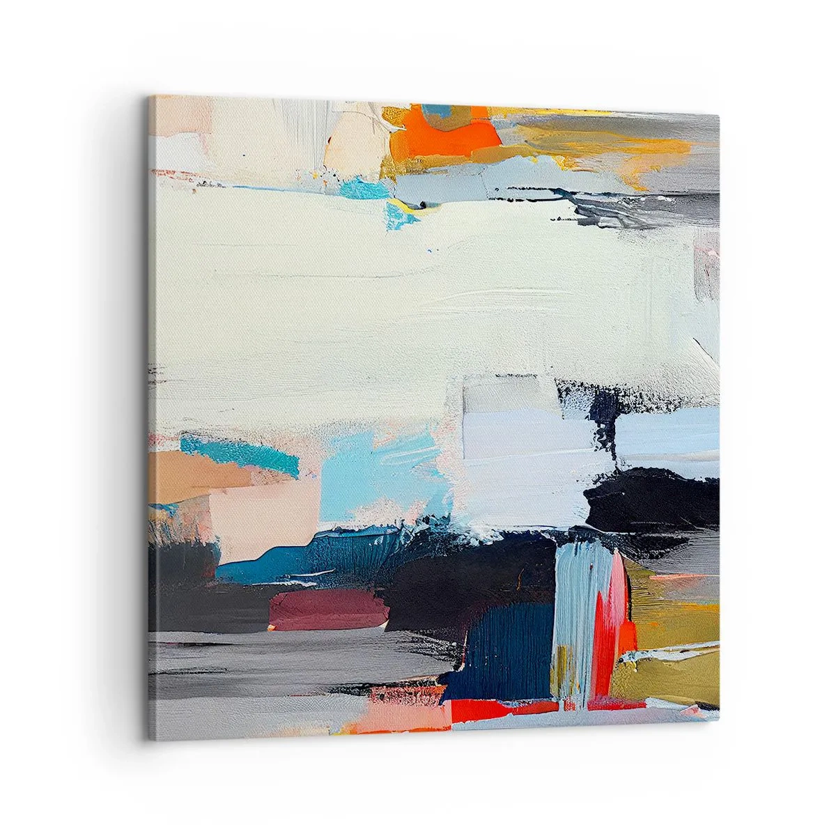 Quadro su tela - Stampe su Tela - C'è una logica? - 60x60 cm