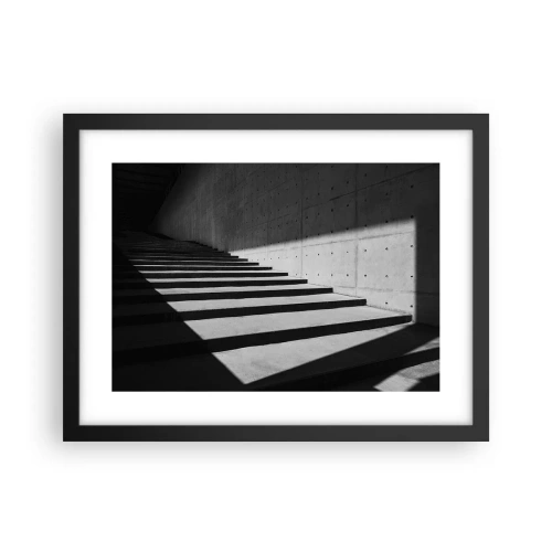Poster in cornice nera - La bellezza severa del modernismo - 40x30 cm