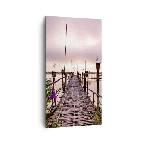 Quadro su tela - Stampe su Tela - Pace e silenzio dell'Asia - 45x80 cm