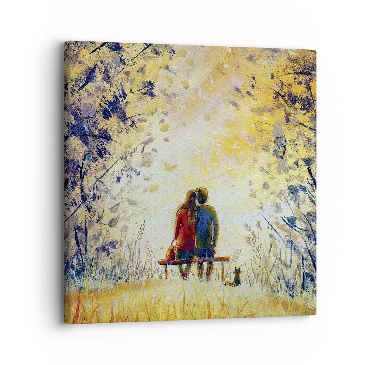 Quadro su tela - Stampe su Tela - Attimo magico - 30x30 cm