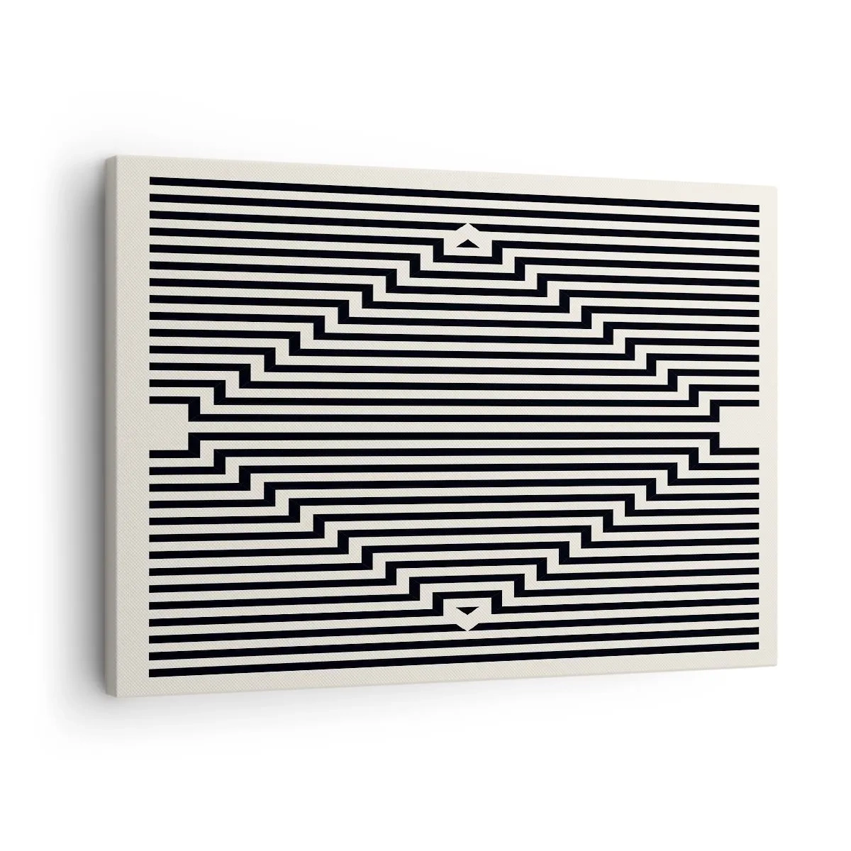 Quadro su tela - Stampe su Tela - Illusione geometrica - 70x50 cm