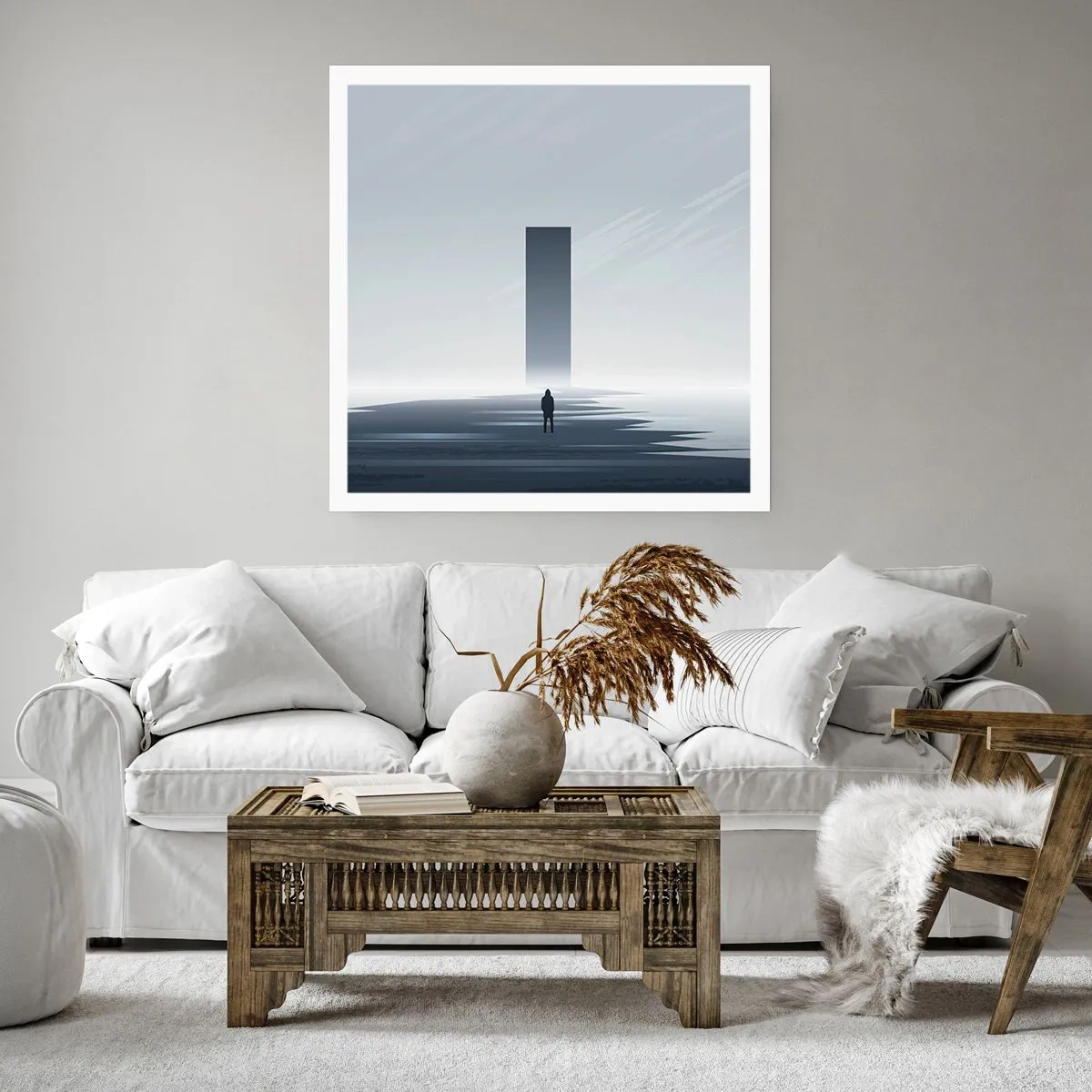 Poster - Opportunità o minaccia? - 50x50 cm