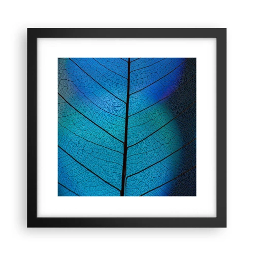 Poster in cornice nera - Struttura intricata - 30x30 cm