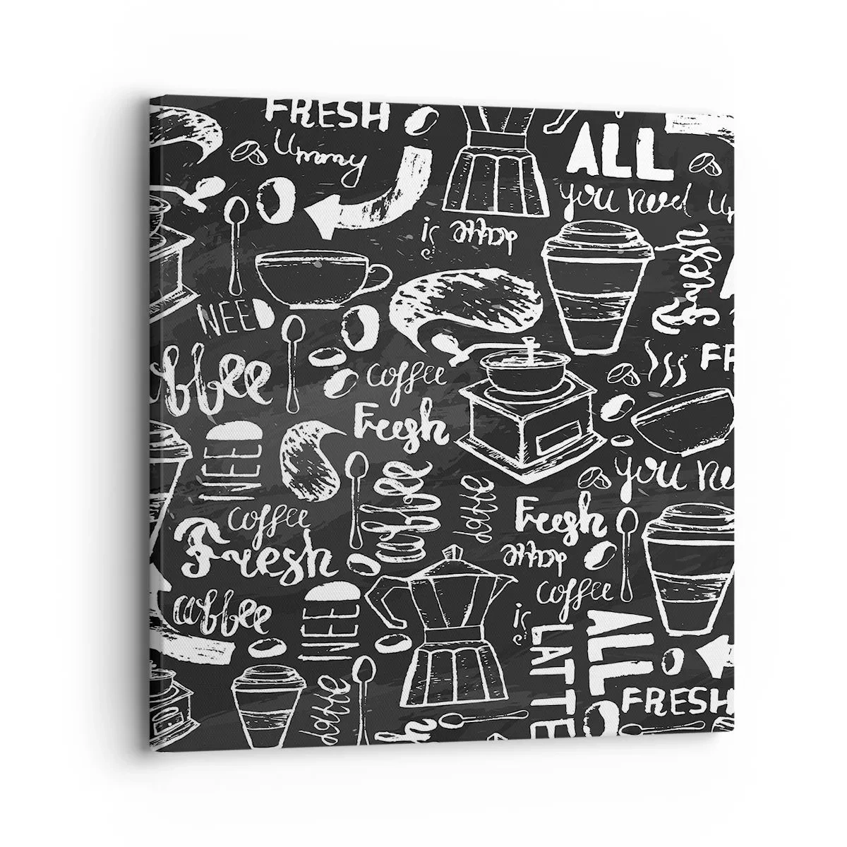 Quadro su tela - Stampe su Tela - All you need is… - 30x30 cm