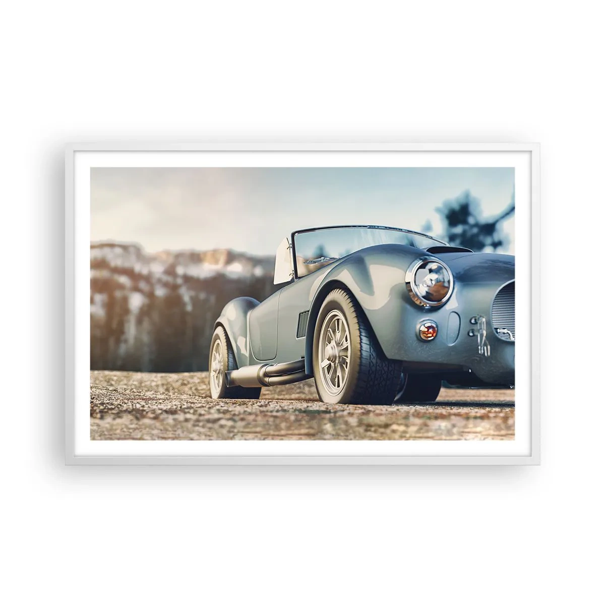 Poster in cornice bianca - Perché lo stile è importante - 91x61 cm