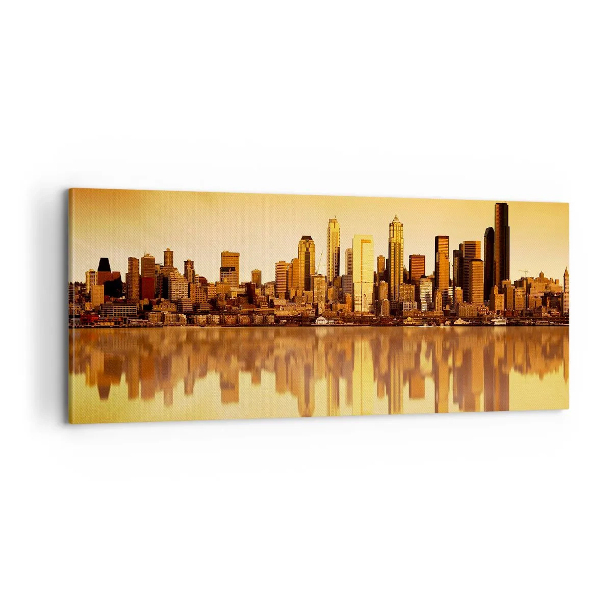 Quadro su tela - Stampe su Tela - Silenzio della metropoli - 100x40 cm