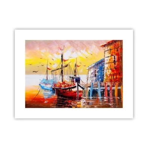 Poster - Ritorno felice - 40x30 cm