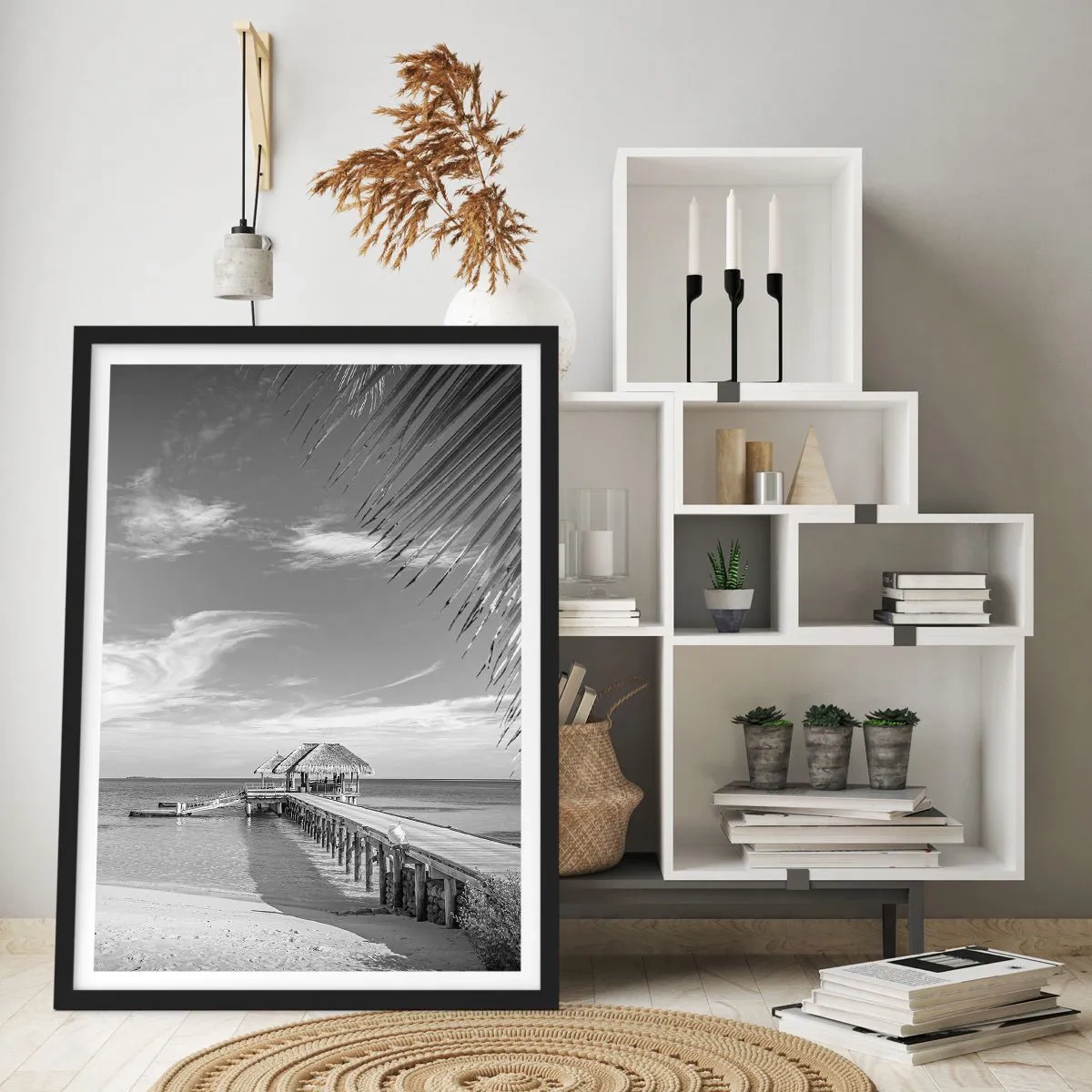 Poster in cornice nera - Un ricordo o un sogno? - 40x50 cm