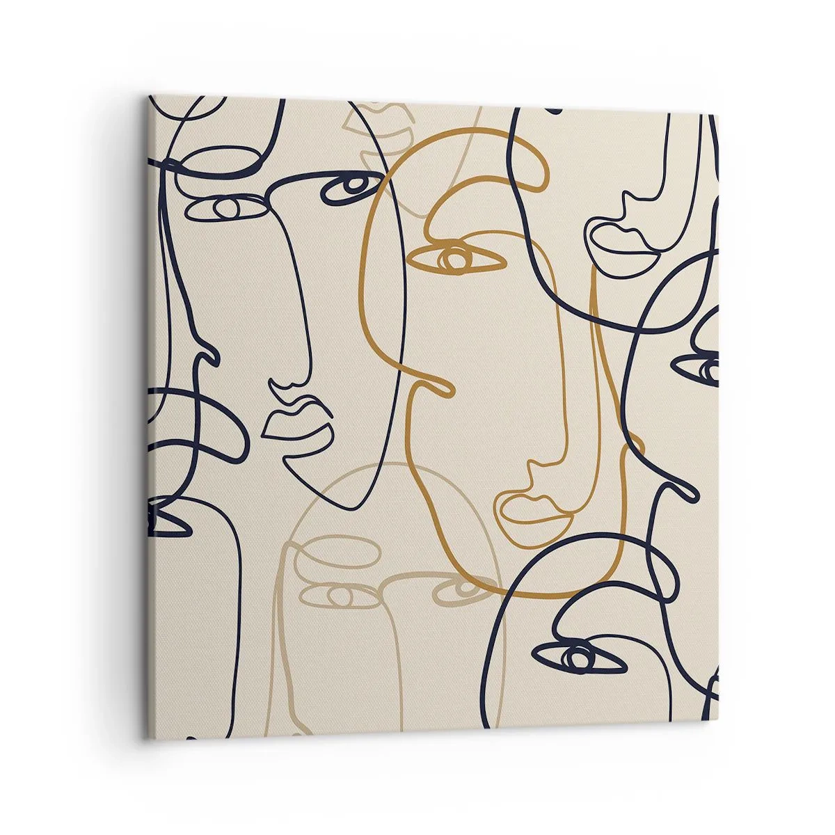 Quadro su tela - Stampe su Tela - Ritratto multiplo - 50x50 cm