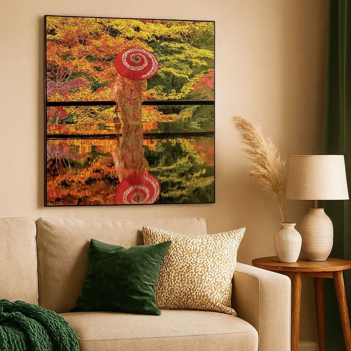 Quadro su tela - Stampe su Tela - Nel tempio della natura - 30x30 cm