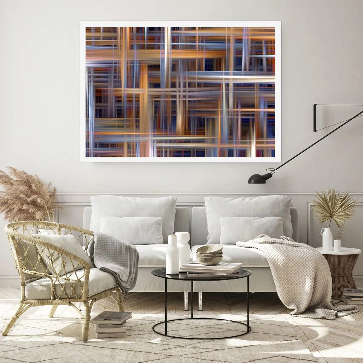 Poster - Tessute con la luce - 91x61 cm