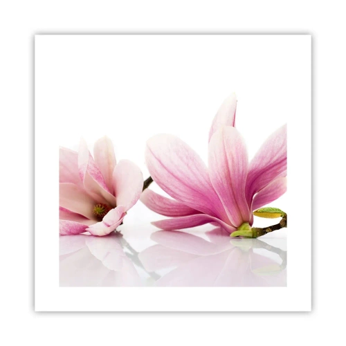 Poster - Delicati come un soffio di primavera - 40x40 cm