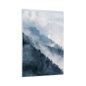 Quadro su vetro - La mistica dei monti - 80x120 cm