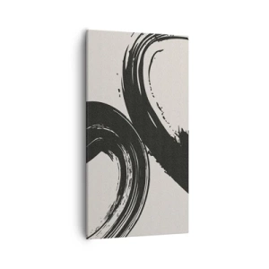 Quadro su tela - Stampe su Tela - Energico e circolare - 55x100 cm