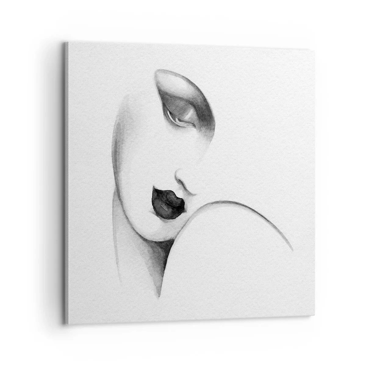 Quadro su tela - Stampe su Tela - Nello stile di Lempicka - 60x60 cm