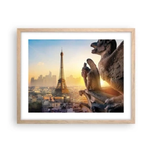 Poster in cornice rovere chiaro - Tante cose sono cambiate... - 50x40 cm