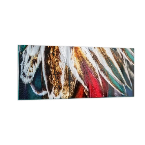 Quadro su vetro - I misteri del volo - 100x40 cm
