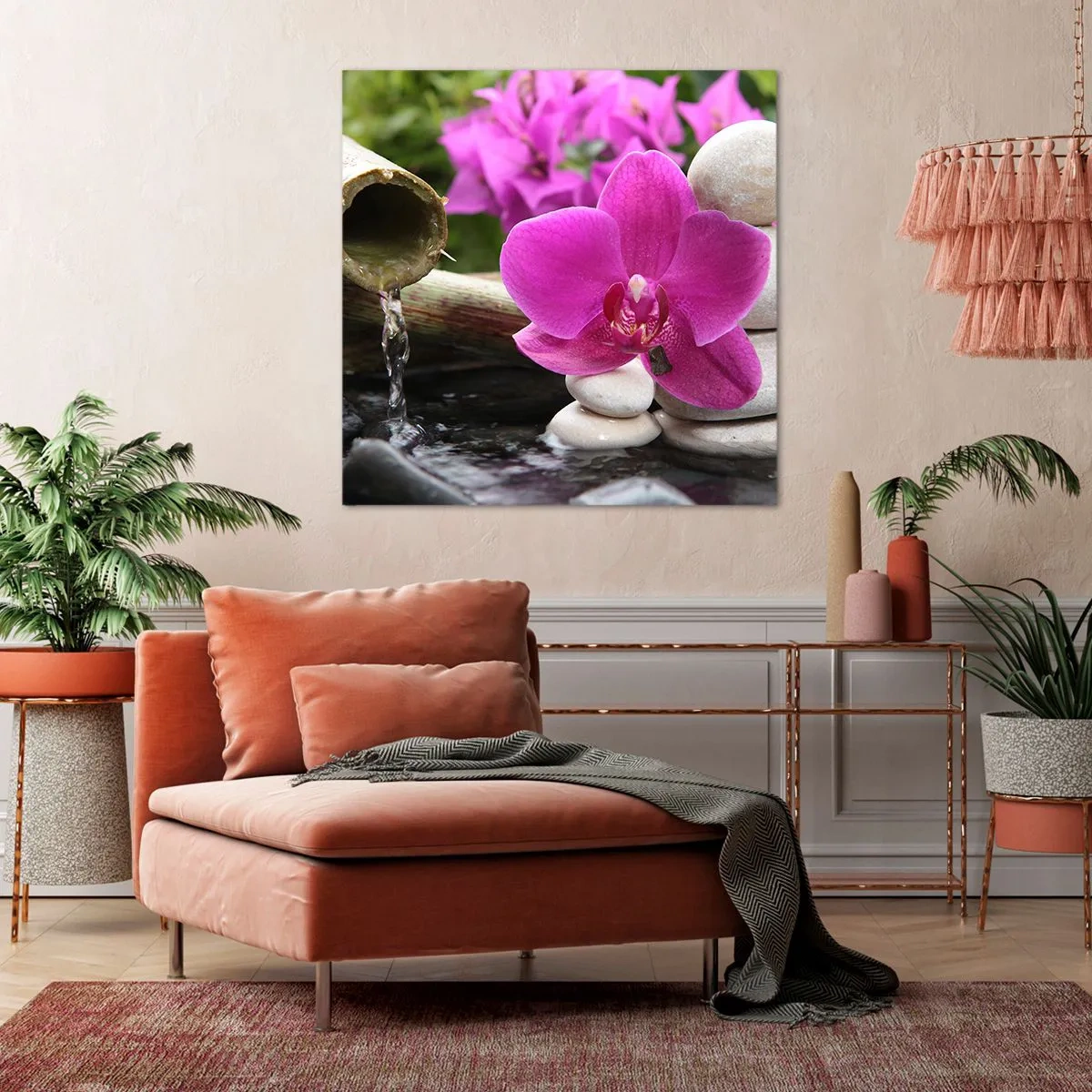 Quadro su tela - Stampe su Tela - E già ti riposi - 70x70 cm