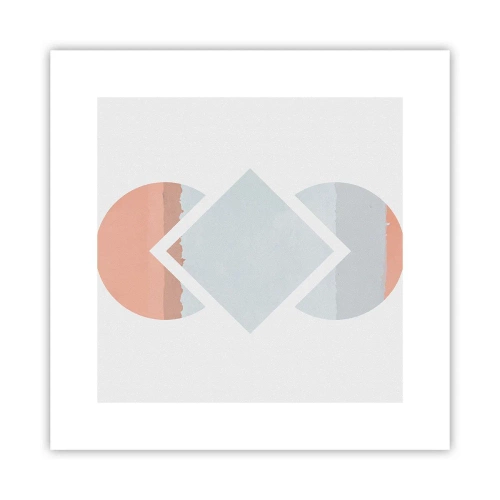 Poster - La situazione è chiara - 30x30 cm