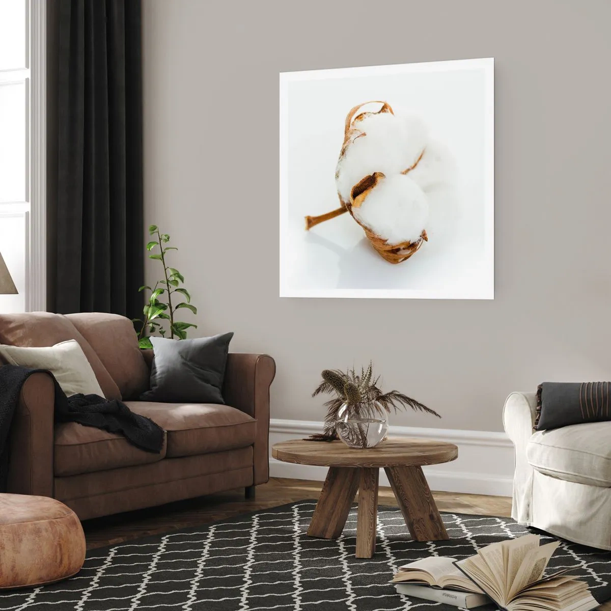 Poster - Naturalmente morbido - 60x60 cm