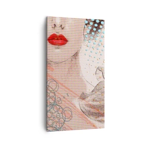 Quadro su tela - Stampe su Tela - Eroina dei fumetti - 45x80 cm