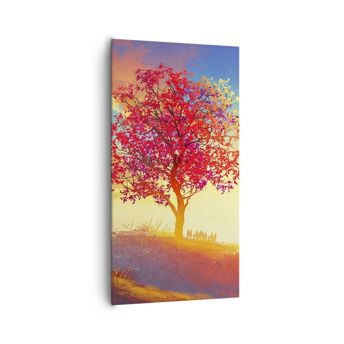 Quadro su tela - Stampe su Tela - Pellegrino alla meta - 65x120 cm