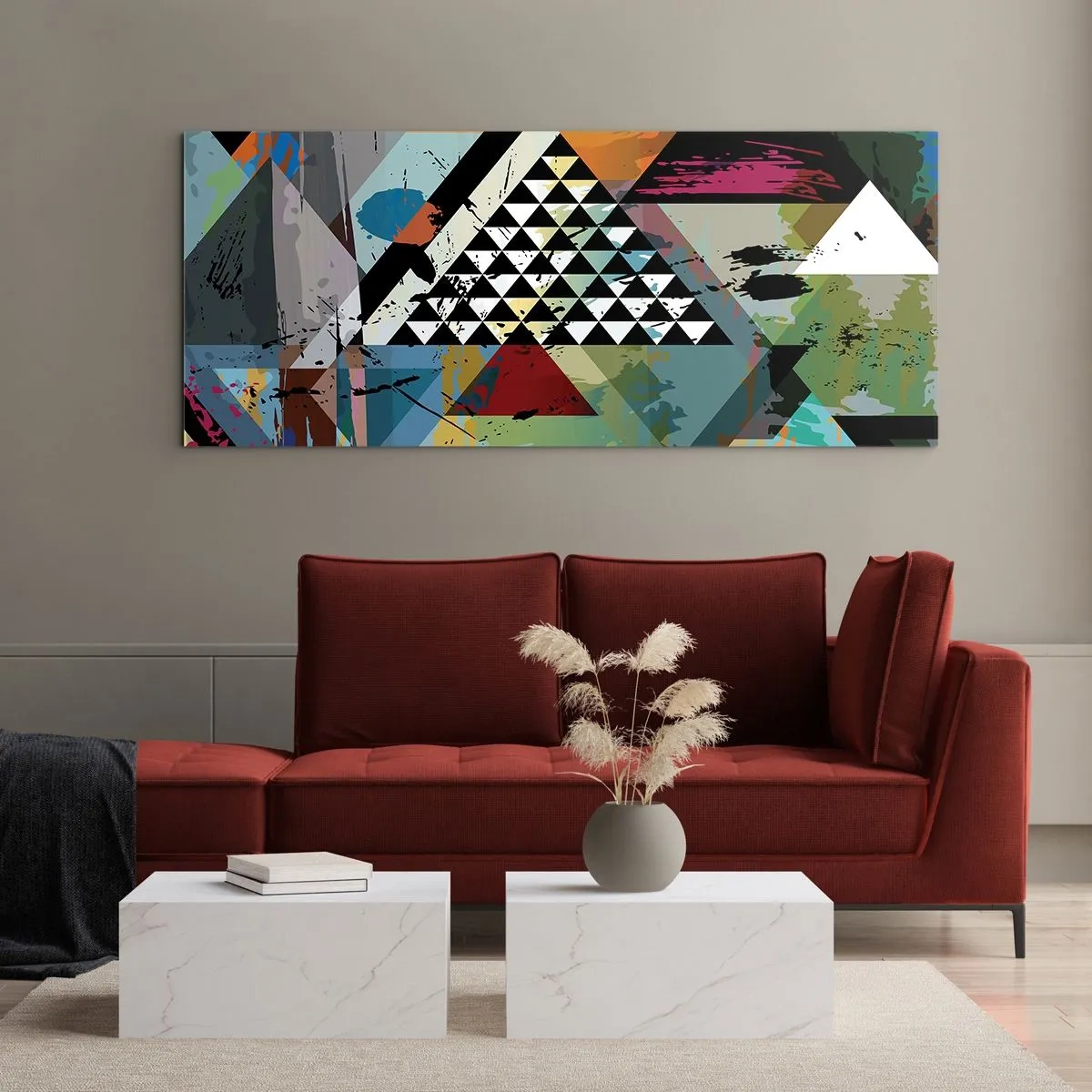 Quadro su vetro - Come è semplice - 100x40 cm