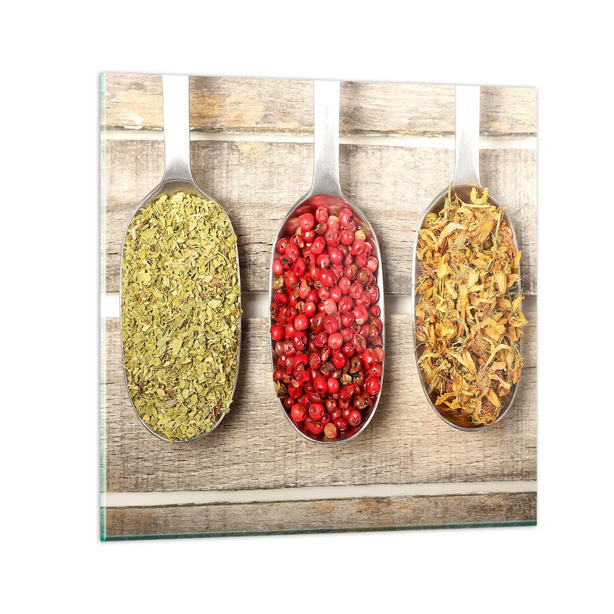 Quadro su vetro - Magia in cucina - 60x60 cm