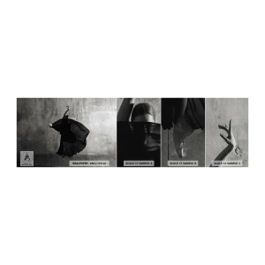 Campione di Fotomurale Premium Canvas - Fasce piene di passione - Ballerina, Danza, Balletto - 100x30 cm
