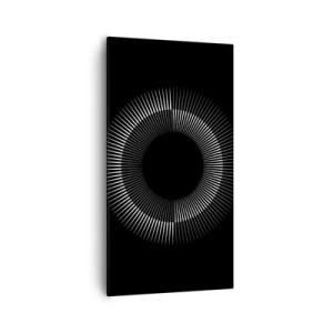 Quadro su tela - Stampe su Tela - Sole nero - 55x100 cm