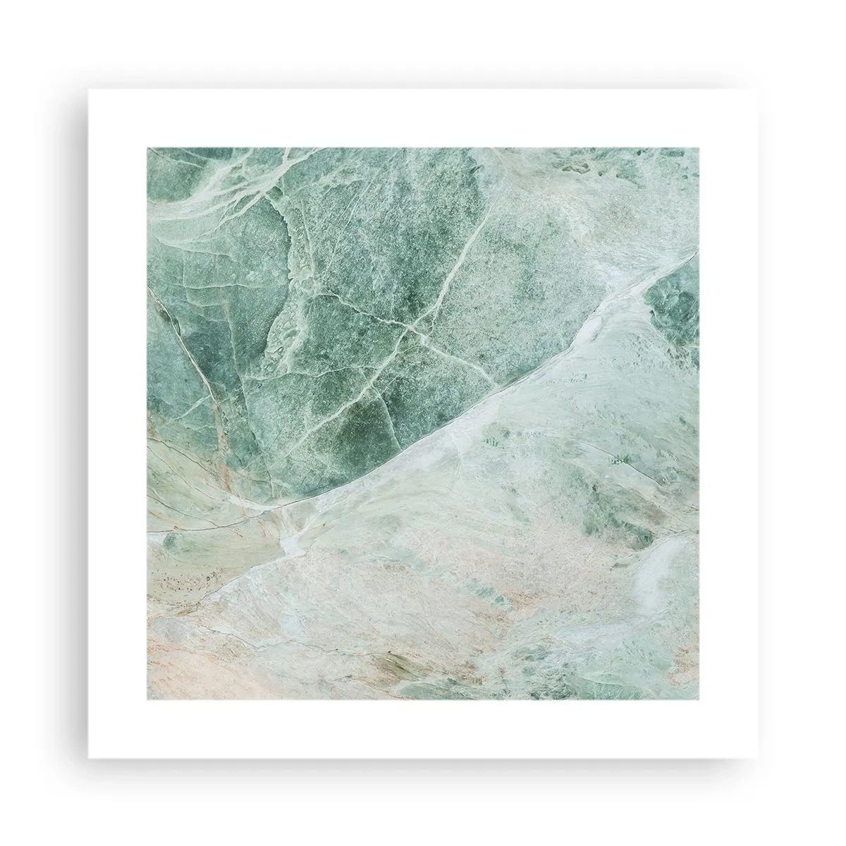 Poster - Il freddo nobile della pietra - 40x40 cm