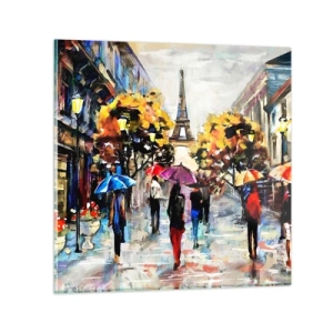 Quadro su vetro - Bella soprattutto d'autunno - 70x70 cm