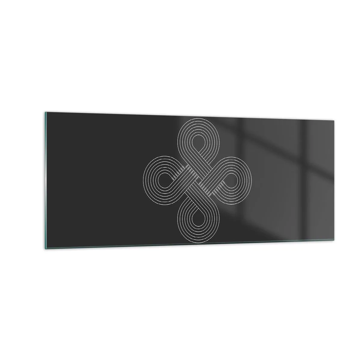 Quadro su vetro - Nello spirito celtico - 100x40 cm