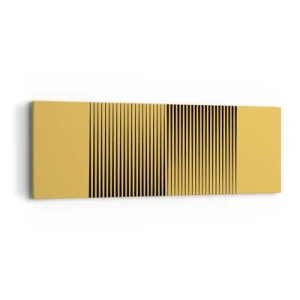 Quadro su tela - Stampe su Tela - La quadratura degli opposti - 90x30 cm