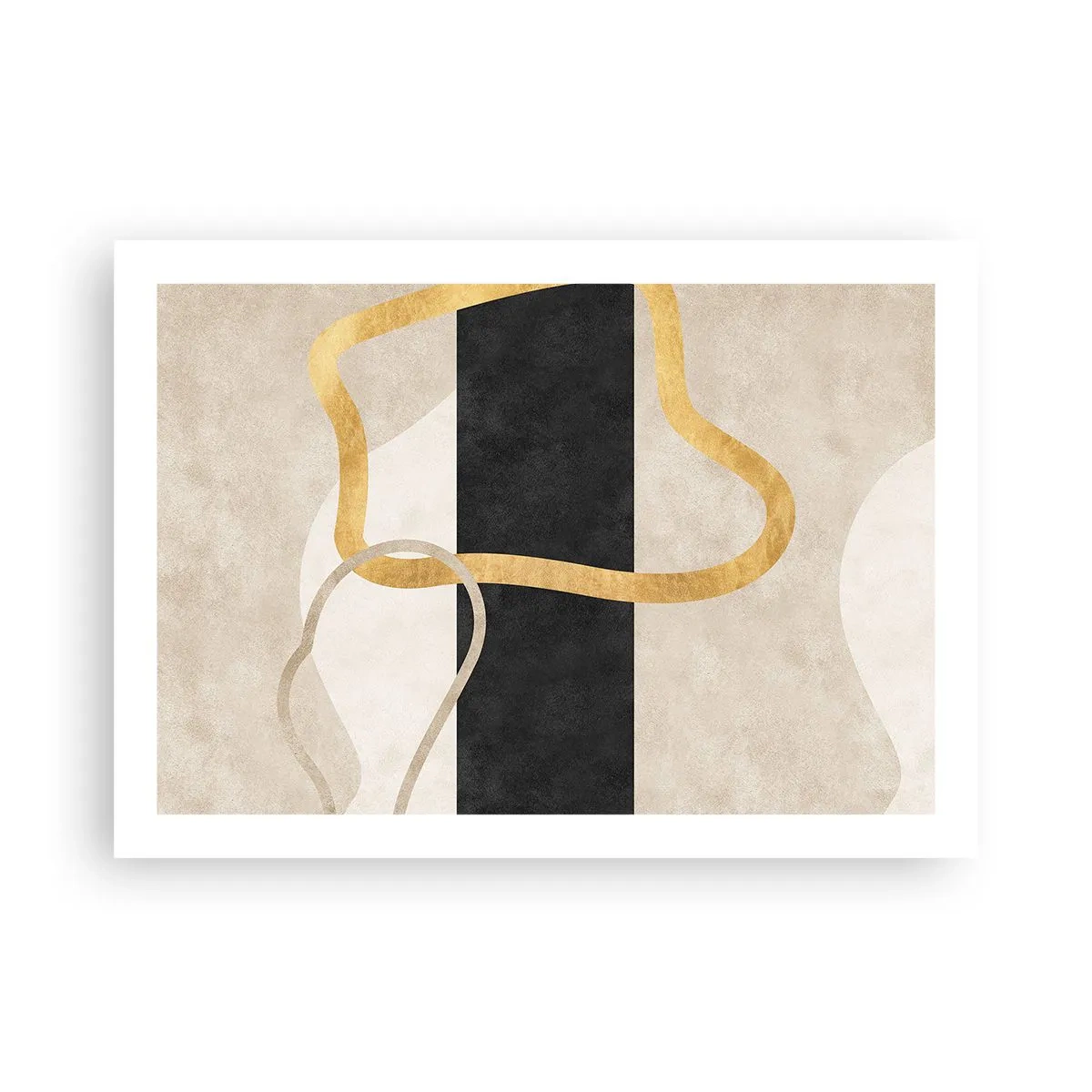 Poster - Forme intrecciate - 70x50 cm