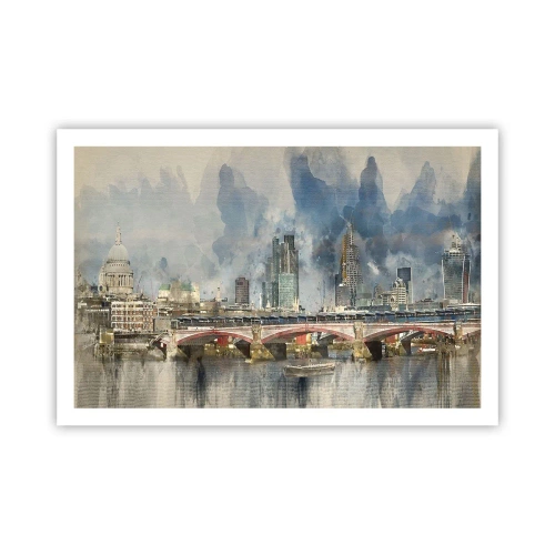 Poster - Londra in tutta la sua bellezza - 91x61 cm