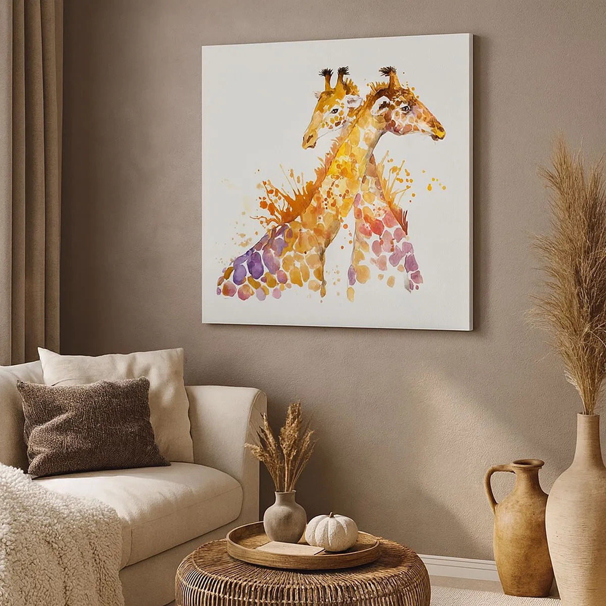 Quadro su tela - Stampe su Tela - È amicizia o amore? - 30x30 cm