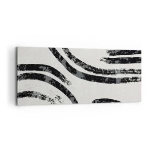 Quadro su tela - Stampe su Tela - Interrotto a metà - 100x40 cm