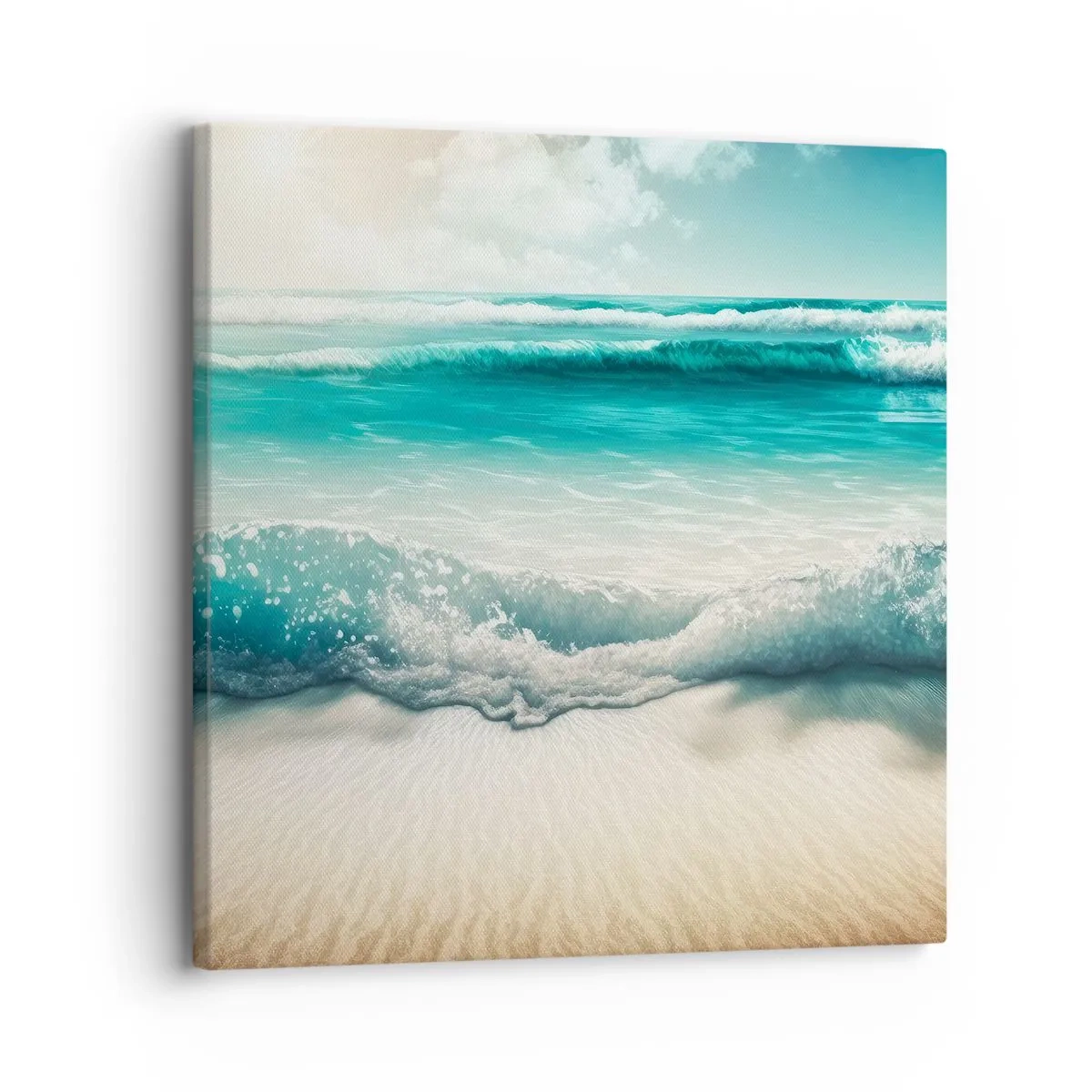 Quadro su tela - Stampe su Tela - La calma dell'oceano - 30x30 cm