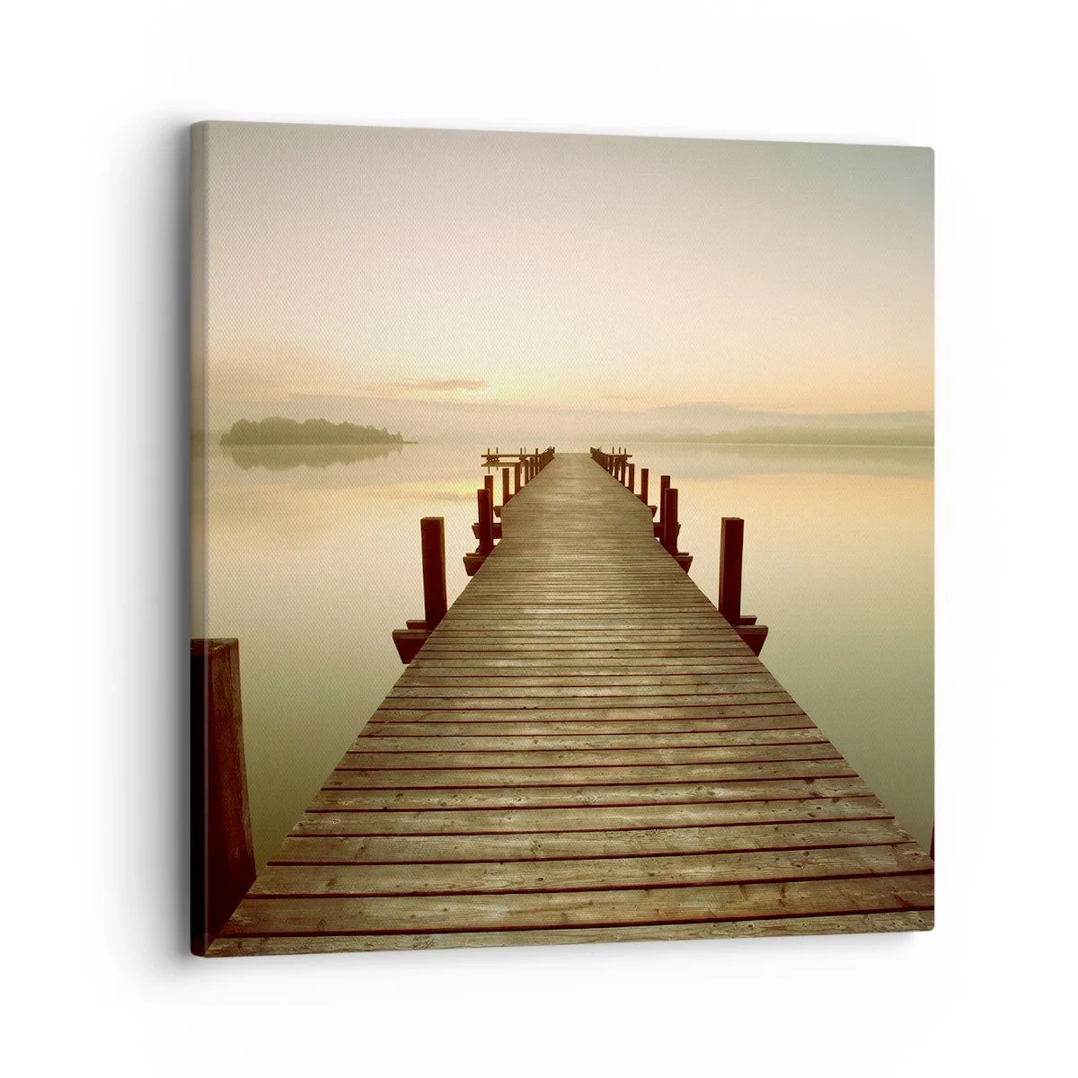 Quadro su tela - Stampe su Tela - Aurora, alba, luce - 30x30 cm